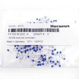 1/3 DIN Class A B PT100 chip màng mỏng pt1000 phần tử <span class=keywords><strong>RTD</strong></span> cảm biến nhiệt độ bạch kim thermistor herae m222 <span class=keywords><strong>RTD</strong></span> yếu tố - Product Image 3