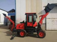 Alat Berat Konstruksi Wheel Loader Backhoe Loader Bertenaga Diesel Kubota Baru Pompa Hidrolik Garansi Dua Tahun Rendah Harga