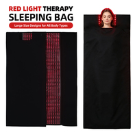 Manta de Terapia de Luz Roja e Infrarroja Cercana SAIDI, en Oferta, 660nm 850nm, Terapia de Luz Roja, Colchoneta de Cuerpo Completo