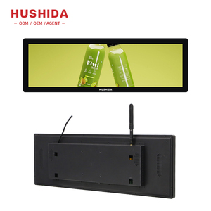 Hushida 37.6 Inch 200 <span class=keywords><strong>350</strong></span> Nits 1080P Android Stretchbar Lcd-Scherm Digitaal Bewegwijzering Tft Lcd Stretch Bar Scherm - Product Image 3