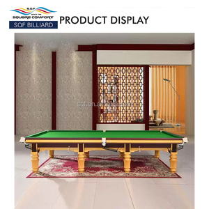 Table de <span class=keywords><strong>snooker</strong></span> professionnelle S.Q.F en acier et bois massif de 12 pieds, table de jeu pour tournoi international, coussin de table de <span class=keywords><strong>snooker</strong></span> et de billard - Product Image 6
