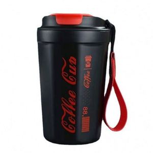 Mug de voyage isotherme en acier inoxydable 380 ml avec couvercle, logo personnalisé, écologique, isolation thermique 6-12 heures, tasse de bureau portable - Product Image 2
