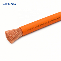 Câble en cuivre nu non blindé EVR-125 Type 1500VDC EV haute tension XLPE 2,5-70mm² pour batterie, moteur, PDU, OBC
