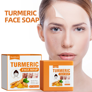 Natural Organic Whitening and Black Spot Removal Handmade <b>Soap</b> with Deep Cleansing Ginger Fragrance - Product Image 2