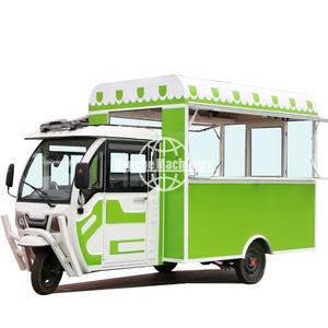 Carrito de Comida Eléctrico de Tres Ruedas en Nueva Condición, Material de Maíz, Remolque Móvil para Desayuno, para Uso en Restaurantes - Product Image 4