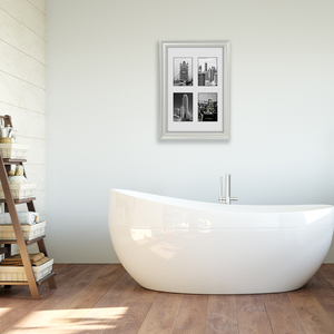 Cadre photo en bois MDF de présentation blanche, tapis de 12x18, décor de <span class=keywords><strong>salon</strong></span> avec modèle suspendu, ensemble de cadres photo - Product Image 4