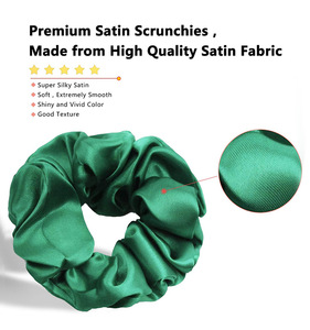 IDEA DE REGALO Personalizada para Actividades de Publicidad y Promoción, Coleteros de Seda de Colores Sólidos, Coleteros de Tamaño Grande con Logotipo - Product Image 6