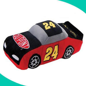 ขายส่งจากโรงงาน รถบัสตุ๊กตาผ้าเนื้อนุ่ม ราคาถูก ผลิตตามสั่ง รถตุ๊กตาผ้าสีแดง รถแทรกเตอร์ตุ๊กตาผ้า - Product Image 4