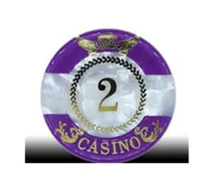 Logo Cetakan Kustom 40MM Chip Poker Murah Grosir Barang Cetakan Jumlah Besar Paket Pengemasan Waktu Bahan Keamanan Tanah Liat Asli