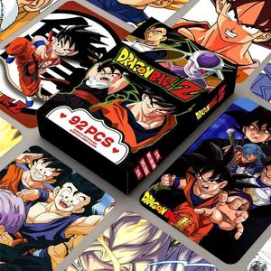92 pièces par boîte, dessin animé Detective Dragon Ball Goku, 60 cartes Lomoca, 32 autocollants, accessoires de jeu de rôle, anime en papier - Product Image 4