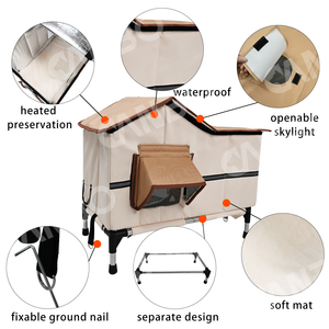 CanboPet Wasserdichtes Beheiztes Katzennest Outdoor Faltbares Geschütztes Haustier-Katzenbett Erhöht - Product Image 2