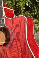 Aiersi Brand Custom Cutaway 41 Inch Laminated Alder Top Acoustic Guitar for Guitarist OEM ODM Musical Instrument