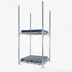 Estanterías Metálicas Portátiles de Acero en Oferta, Estanterías Apilables Desmontables, Estanterías de Paletización para Almacenamiento en Almacenes - Product Image 3
