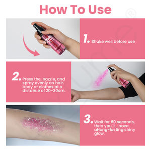 Luxfume Private Label 100ml <span class=keywords><strong>Spray</strong></span> chatoyant rose <span class=keywords><strong>pour</strong></span> le corps <span class=keywords><strong>pour</strong></span> une peau longue durée - Product Image 4