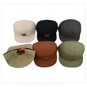 Short Brimmed Custom logo Baseball Caps Outdoor Quick Drying Sun protection Soft Brimmed Five Piece Sun Hats - Product Image 4