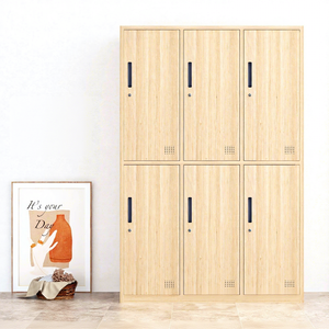 Minimalist Steel <strong>Wardrobe</strong> with 3 Doors and Lock Portable Design for Bedroom Gym Bathroom Office Employee Dormitory Use - Product Image 1