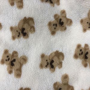 Soft <strong>Bear</strong> 100% Polyester Jacquard Small <strong>Teddy</strong> Fleece <strong>Single</strong>-sided Particle Fleece Fabric for Apparel - Product Image 5