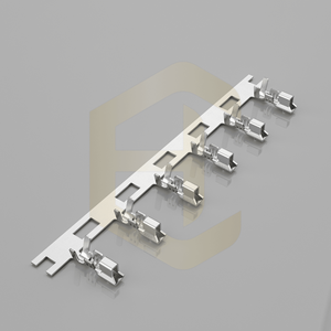 Terminal Krimp Kuningan HC-EH-T 2.5mm Pitch, Konektor Terminal Kawat untuk Konektor PCB Kawat ke Papan - Product Image 2