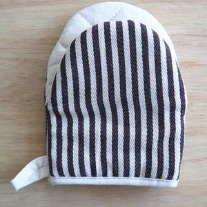 Gants de cuisine résistants à la chaleur, mitaines de four rayées antidérapantes en coton, lavables, pour la manipulation de vaisselle, bols et plateaux, <span class=keywords><strong>DanYa</strong></span> - Product Image 6