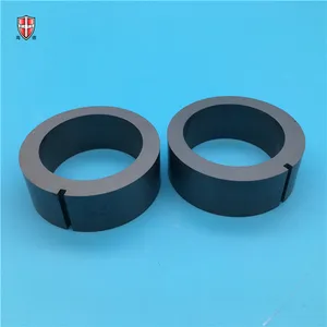 high hardness RS SiC silicon carbide ceramic ring cylinder