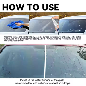Limpiador de ventanas antiniebla multiusos profesional, venta al por mayor, agente impermeable de vidrio <span class=keywords><strong>casero</strong></span> para <span class=keywords><strong>coche</strong></span>, herramienta de limpieza delantera de <span class=keywords><strong>coche</strong></span> - Product Image 4