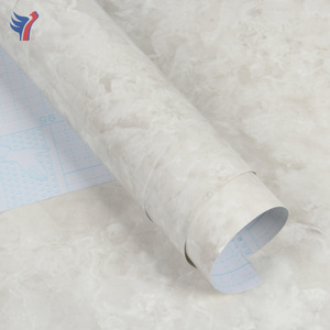 Jinyi-rollos de papel de pared autoadhesivo para techo, rollos de papel tapiz de mármol rústico y Simple, color blanco, M4002 - Product Image 3