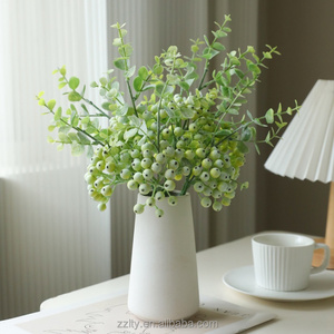 <span class=keywords><strong>Baies</strong></span> d'eucalyptus artificielles en mousse en gros pour décorations de mariage et ornements de maison - Product Image 4