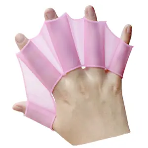 Wholesale Silicone Swim Gear Fins Hand Webbed Flippers Training Gloves