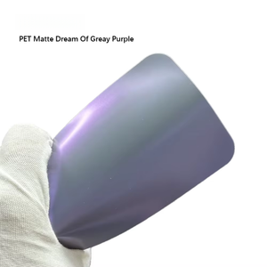 PET Matte Dream of Grey PVC/PET Color Changing Body Vehicle <b>Wrap</b> <b>Vinyl</b> Custom PPF Protection Film for Cars - Product Image 2