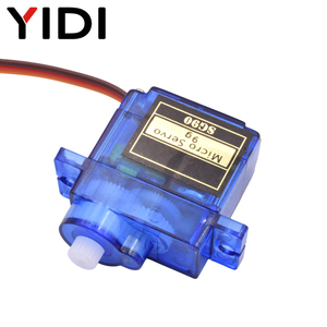 Micro <span class=keywords><strong>Servomotor</strong></span> SG90 180 ángulo de <span class=keywords><strong>360</strong></span> <span class=keywords><strong>grados</strong></span>, engranaje de plástico y Metal, <span class=keywords><strong>servomotor</strong></span> analógico para brazo Robot, dirección, modelo de coche de avión - Product Image 3