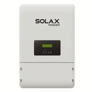 Solax hibrid Gridtie Inverter ile sınırlayıcı güneş fiyat hindistan kravat ızgara Mppt denetleyicisi 10 Kw üç fazlı