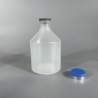 Flacon de vaccin d'injection en plastique HDPE PP 10ml 20ml 30ml 50ml 100ml 200ml 250ml 500ml Bouteilles en plastique de vaccin