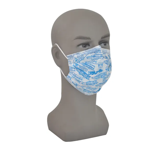 Einzigartiger Stil Druckmuster individuelle bequeme Masken 4 Schichten Einweg-Gesichtsmaske