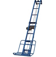 Chariot élévateur de chargement, petit chariot électrique pliable mobile pour le chargement de palettes, pour un usage domestique et automobile