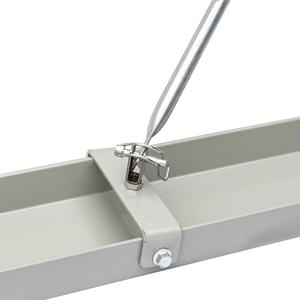Frattazzo a Doppio Taglio in Magnesio 120X6 Pollici con Stabilizzatori, Estremità Arrotondata, Personalizzabile con Supporto OEM/ODM - Product Image 4