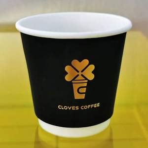Vasos de Papel Desechables para Café, de Grado Alimenticio, Doble Pared, Aislados, para Café Caliente, con Tapas, Impresión CMYK, Logotipo Personalizado - Product Image 5