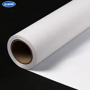 Tessuto bianco tela rotolo Stretch a getto d'inchiostro arte pittura in bianco tela per la stampa di 20 30 40 50 Cm tela pittura a olio all'ingrosso