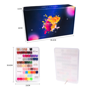 Mật Ong Cô gái biểu tượng tùy chỉnh Nail Gel Polish Set 60 màu nhựa ngâm UV Gel nhãn hiệu riêng chất lượng rất tốt LED nguồn đèn bán buôn - Product Image 5