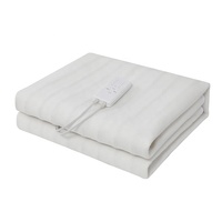 Couverture électrique thermique pleine grandeur pour la maison et le bureau Jeté matelassé chauffant portable pour un sommeil chaud pour l'hiver
