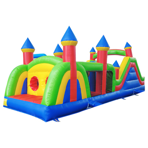 WINSUN - Pista de Obstáculos Inflable de PVC con Certificación CE, Capacidad de 300 kg, para Juegos Competitivos - Product Image 1