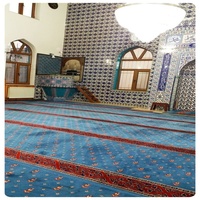 Nouveau tapis de couleur rouleau de tapis mur à mur pour mosquée, salle de prière nouveau tapis de prière design