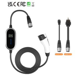 Nuevo cargador de pared portátil de 40A 240V para vehículos eléctricos 11.5KW Home J1772 cargador EV móvil de alta potencia de salida - Product Image 2