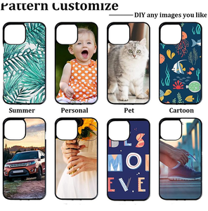 Funda Protectora para Teléfono <span class=keywords><strong>Celular</strong></span> de TPU y PC con Sublimación 2D, Resistente a Impactos, Compatible con iPhone 11, 12, 13 Pro Max - Product Image 1