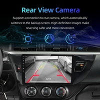 Autoradio Android 10 pouces pour Toyota Corolla 2014-2016 avec navigation GPS et caméra de recul