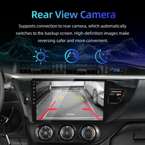 Radio de coche Android Rhythm de 10 pulgadas para Toyota Corolla 2014-2016 con GPS, navegación y cámara de visión trasera - Product Image 3