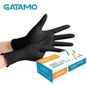 BSS031 Wholesale Exam Powder-free Garden Safety Customized Colors Disposable <strong>Nitrile</strong> <strong>Gloves</strong> Powder Free <strong>Nitrile</strong> <strong>Gloves</strong> - Product Image 2