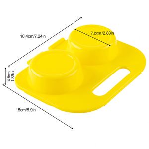 Olla para Hacer Omelets y Huevos Escalfados de PP Antiadherente, Apta para Microondas, con Logotipo Personalizado, Venta al Por Mayor, Diseño Creativo - Product Image 2