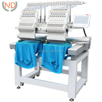 Machine à broder pour hommes, 2 têtes, pour broderies de vêtements, de robes et de points de croix
