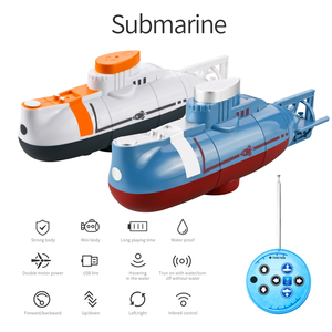 Miniatura de Submarino Eléctrico de Juguete, Modelo de Simulación de Submarino Nuclear, Barco Submarino a Control Remoto de 6 Canales, Regalo - Product Image 5