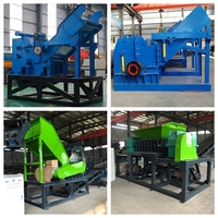 Industrieller Automatischer Metallschrott-Zerkleinerer Granulator mit Motor Hohe Produktivität zum Recycling von Stahl Eisen Aluminium